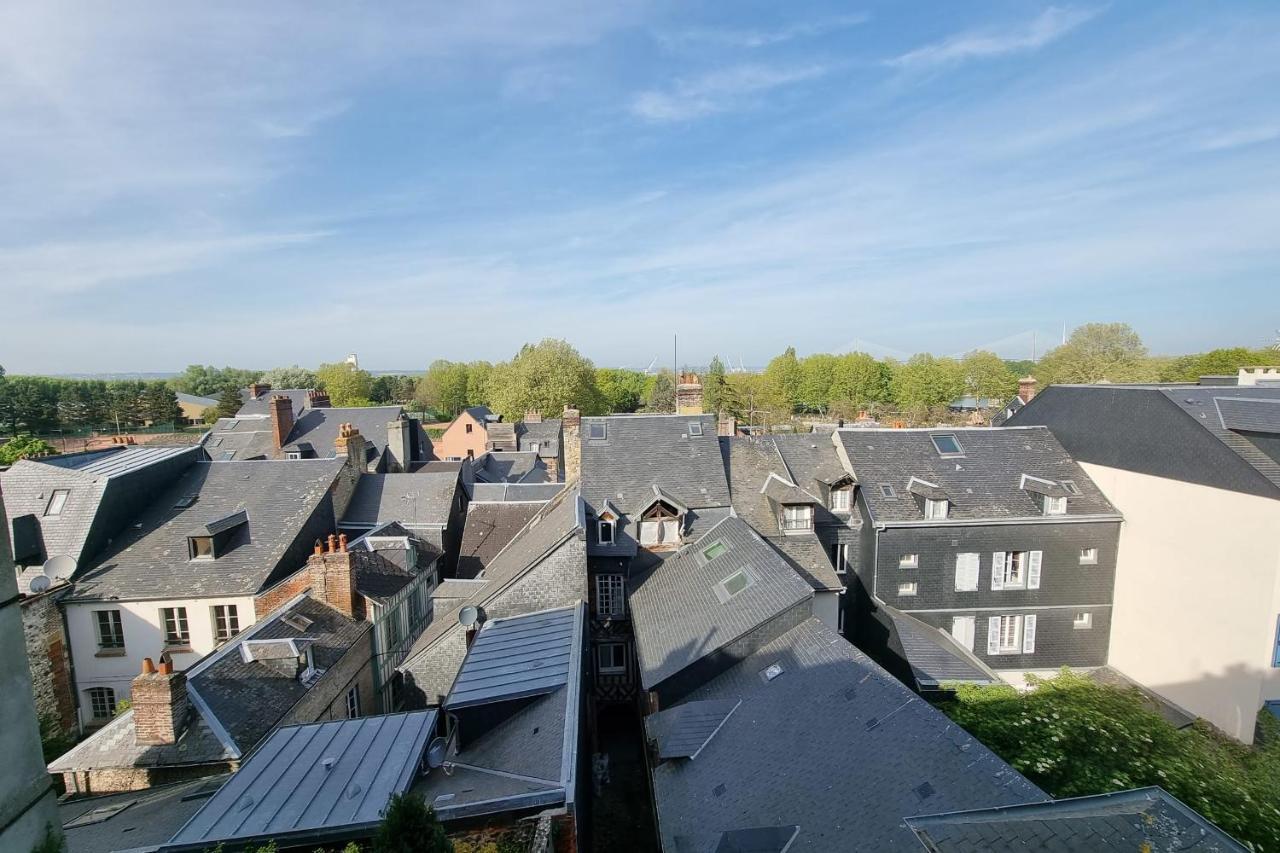 Le Jardin d'Eugene - Maison 4P - Terrasse - Centre Historique Honfleur Extérieur photo